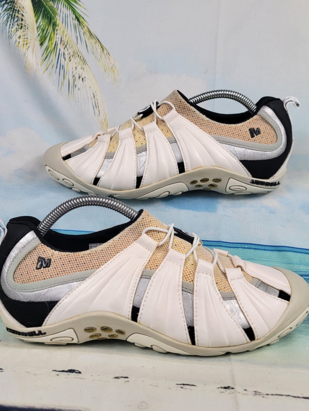 Merrell Caper Leather/Mesh Slip Ons Womens 8.5